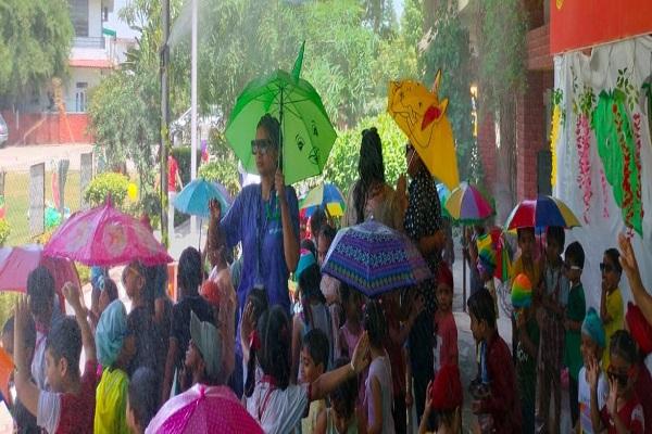 Rain dance and pool party organized in SGHPS