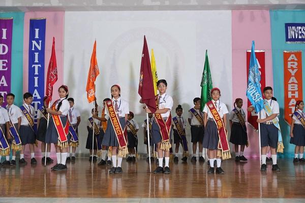 BCM Investiture Ceremony held in Arya Model School