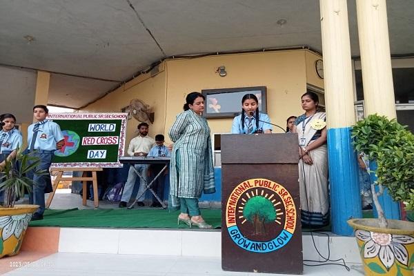 World Red Cross Day was celebrated in International Public School