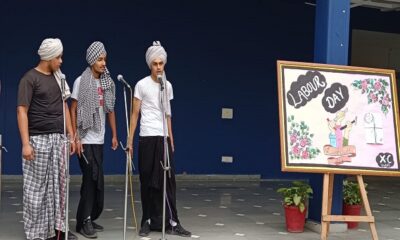 International Labor Day celebrated at Drishti Public School