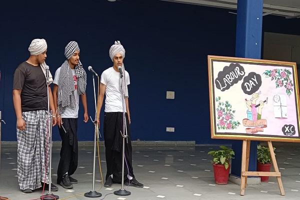 International Labor Day celebrated at Drishti Public School