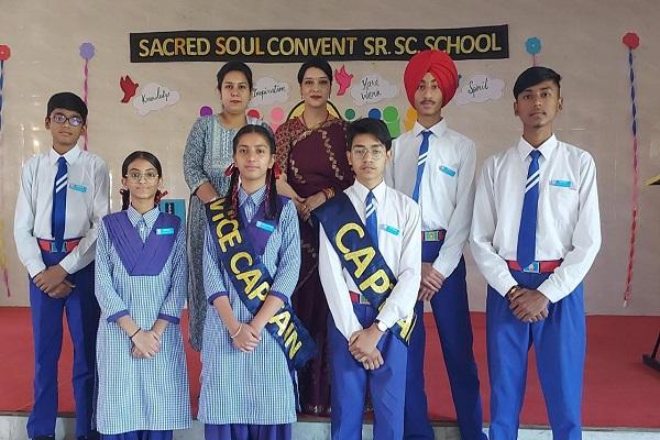 Organized Investor Ceremony at Sacred Soul Convent School