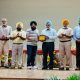 Farmers and entrepreneurs associated with the grain business were honored