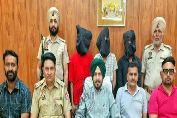 Ludhiana STF arrested 3 drug smugglers with heroin worth 8 crores