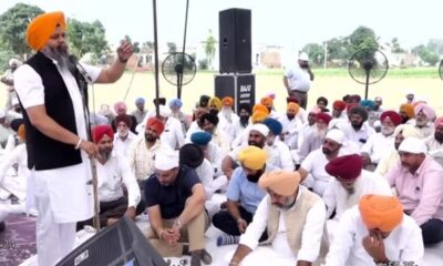 The last prayer of Shaheed Hauldar Mandeep Singh was held at village Chankoian Kalan (Pyal).