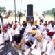 The last prayer of Shaheed Hauldar Mandeep Singh was held at village Chankoian Kalan (Pyal).