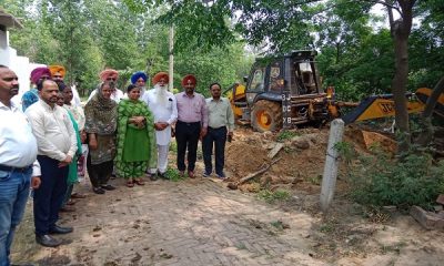 About 3 acres of land in village Garhi Tarkhana has been freed from possession