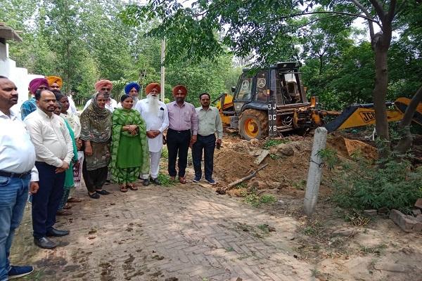 About 3 acres of land in village Garhi Tarkhana has been freed from possession