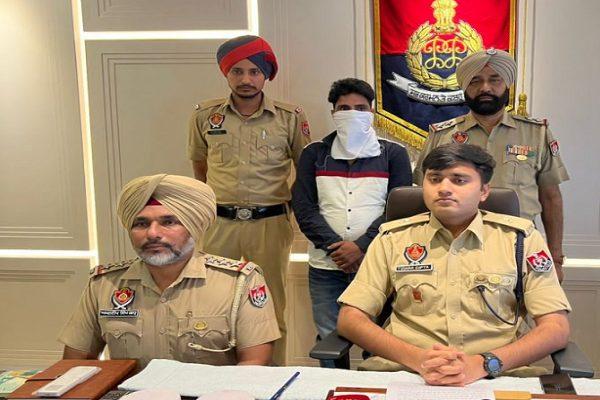 Ludhiana police arrested a young man who robbed an ATM