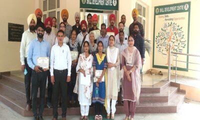 Conducted a five-day course to train farmers and farmer wives in organic farming