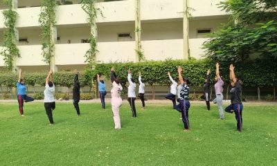 International Yoga Day celebrated at Ramgarhia Girls College