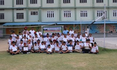 Summer sports camp organized by Guru Nanak International School