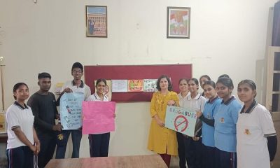 Poster making competition organized on the occasion of International Day