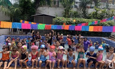 Kindergarten children had a lot of fun during the summer camp