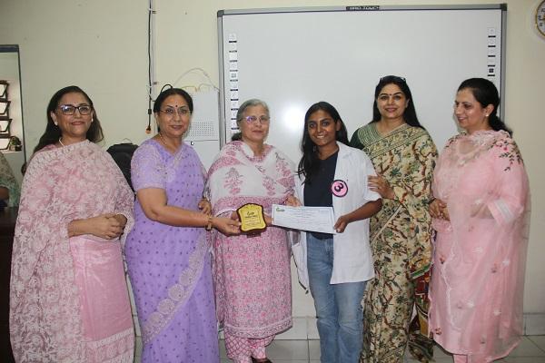 An inter-college cooking competition was organized to prepare healthy dishes of whole grains