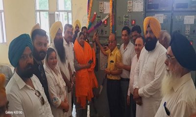 Inauguration of 11 KV Reru Sahib Road Feeder by MLA Chhina