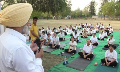 PAU Department of Food and Nutrition celebrated International Yoga Day