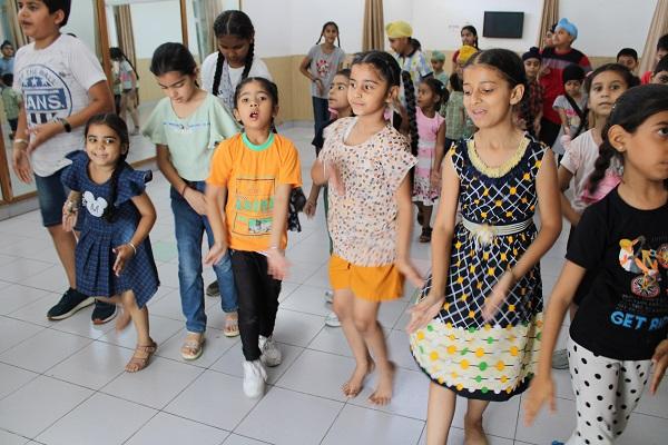 A two-week summer camp organized at Guru Nanak International School