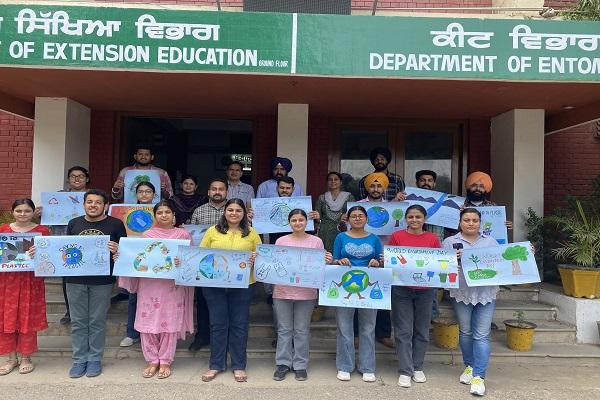 Competition organized by students on the occasion of World Environment Day