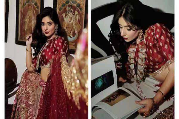 Punjabi actress Tania stole the party in bridal wear, shared pictures