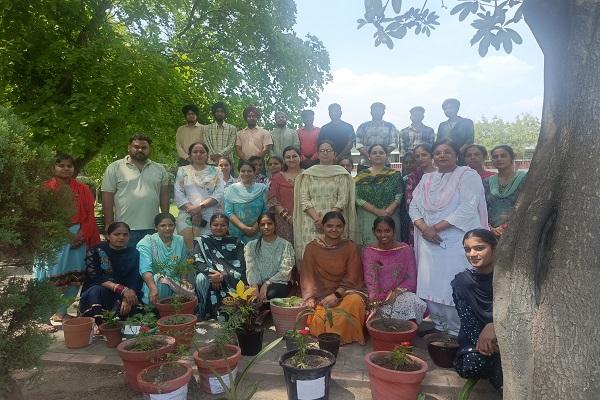 International Environment Day was celebrated at Pratap College of Education