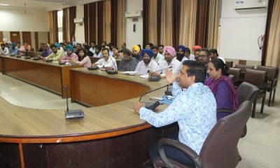 Meeting held regarding Swachh Bharat Mission (Rural).