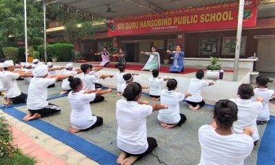 International Yoga Day celebrated at SGHP School