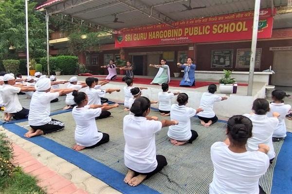 International Yoga Day celebrated at SGHP School