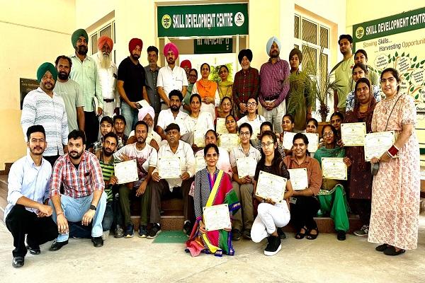 Training given for maintenance of fruits and vegetables at home level