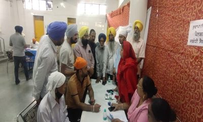 Convenience camp organized with the support of Gurdwara Sri Guru Singh Sabha Committee