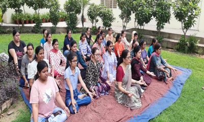 International Yoga Day celebrated at Malwa Central College