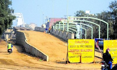 People are worried due to incomplete construction of railway bridges in the industrial city