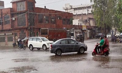 Industrial city flooded with half an hour of rain