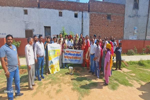 Cleanliness campaign conducted to keep the constituency green and clean