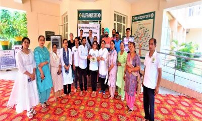 PAU Various departments celebrated World Yoga Day