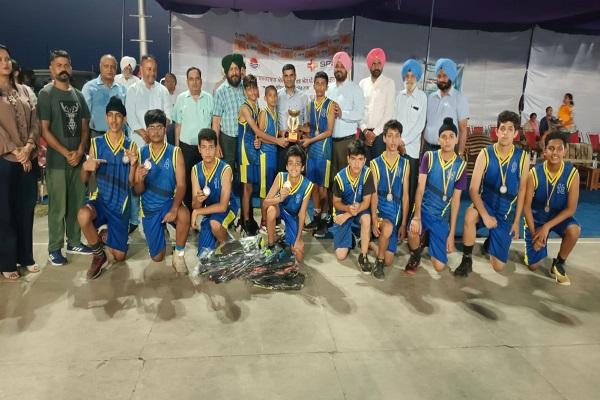 Ludhiana Basketball Academy became the champion in the 48th Punjab Sub-Junior Basketball