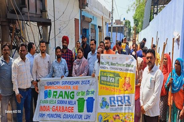 MLA Rajinderpal Kaur Chhina started the cleanliness drive in the constituency