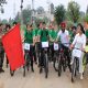 Cycle rally organized by NCC wing of SGHP school