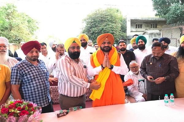 He thanked the party high command for making MLA Tarunpreet Singh Saund the state vice president