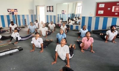 International Yoga Day was celebrated in Arya College
