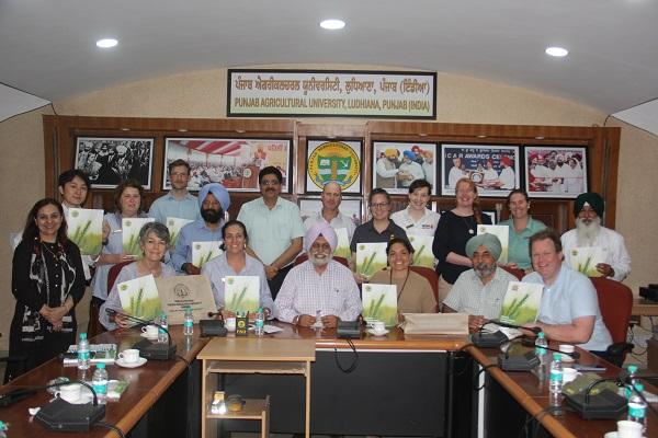 International Agricultural Scholars PAU Meeting with the Vice Chancellor of