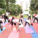 BCM Aryans celebrated World Yoga Day