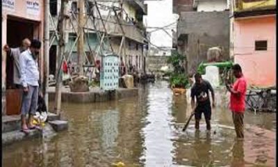 The municipal corporation officers are helpless in front of the old canal, the embankment is crumbling after some time of repair