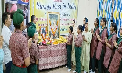 On Monday of Sawan month, the children returned to school with the chants of Bholenath