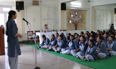English declamation competition organized in Guru Nanak International School