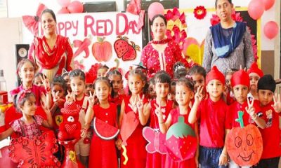 Children of NSPS celebrated Red Day