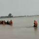 At the water danger mark in Bhakra, the embankment of Budha river broke