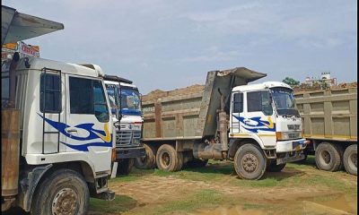 In the case of illegal mining, 10 tippers and Poklen machines were seized, a case was registered against 12 people.