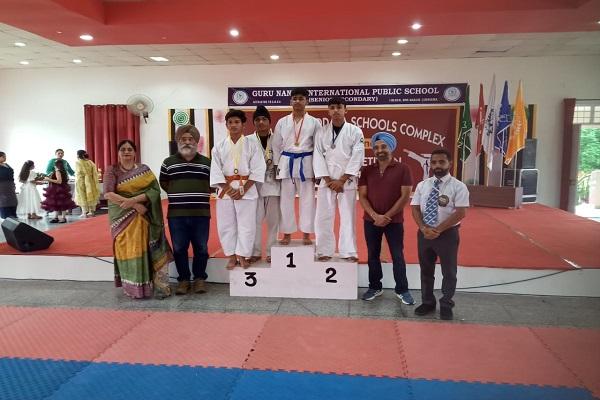 GGS School students perform well in karate tournament
