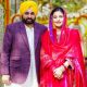 CM Bhagwant Mann wife Dr. First wedding anniversary celebrated with Gurpreet Kaur